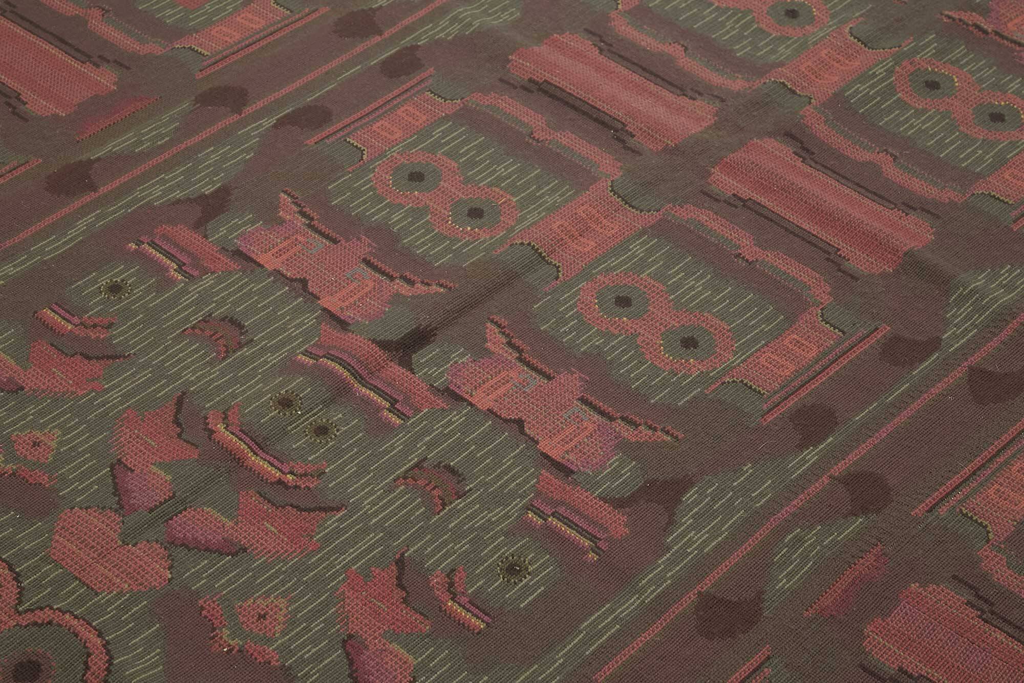 Handmade Vintage Flatweave Needlepoint Kilim 240 cm x 342 cm