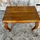 Louis xv style writing table nightstand wood + drawer 19th century walnut vintage