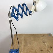 Industrial East German Scissor Lamp from VEB Zweckleuchtenbau Dresden, 1950