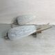Applique ancienne double Lunel métal doré