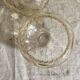 Vintage molded glass lampshade, molded glass globes