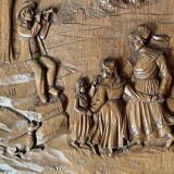 Superb Breton buffet finely carved