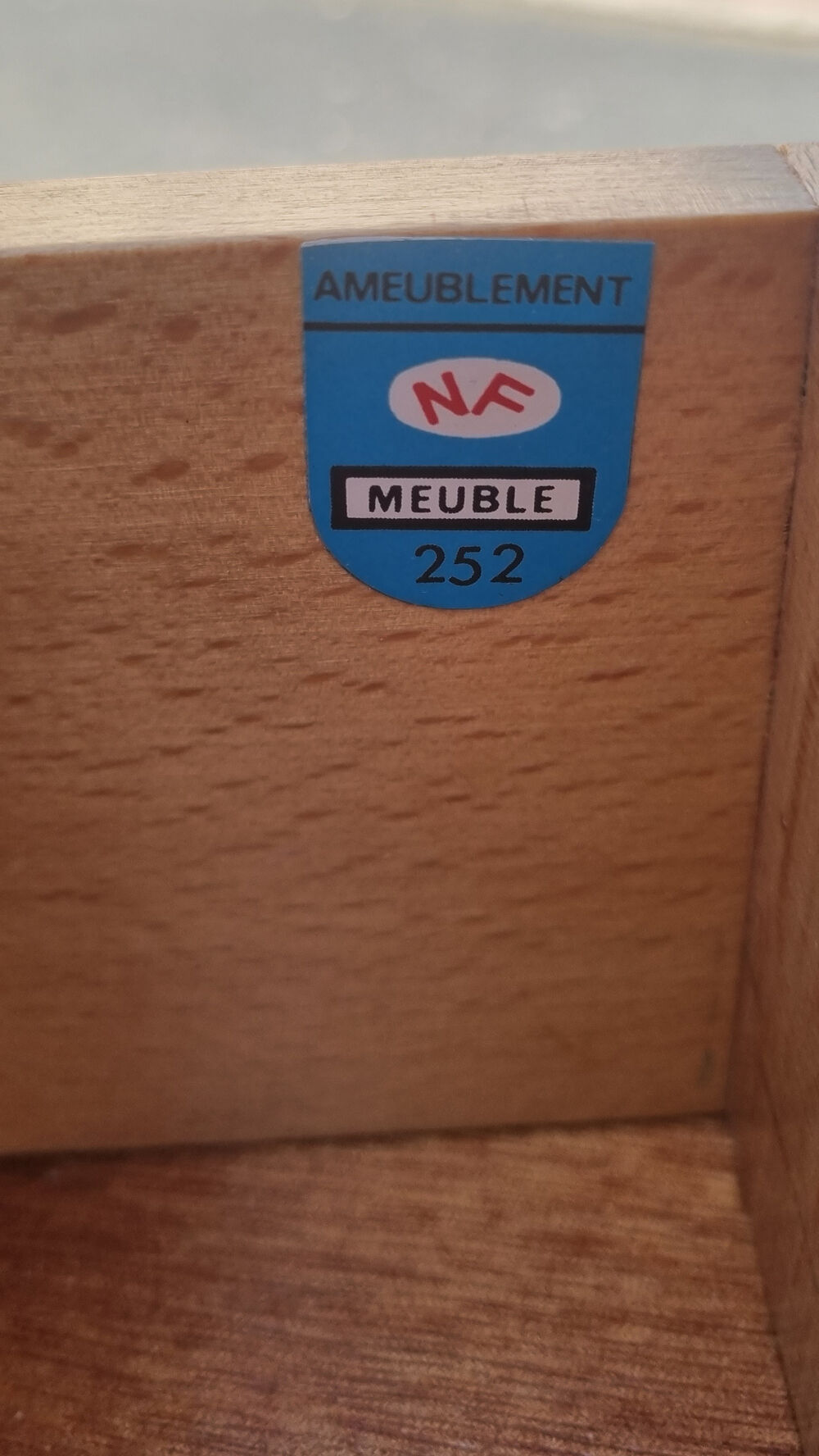 Paire de tables de nuit, vintage, années 50 / 60, marqueterie