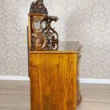 Rococo Revival Sideboard in Walnut and Veneer, 1850