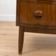 Commode haute en acajou danois vintage des années 1960.
