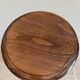 Twisted wooden stool