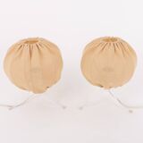 Vintage 1960’s pair of Tripod table lamps