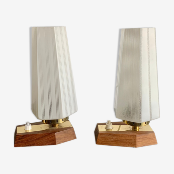 Pair of bedside lamps, Germany, 1960s