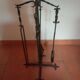 Complete fireplace set with fleur-de-lys decor