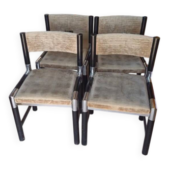 4 Vintage 70s Chairs