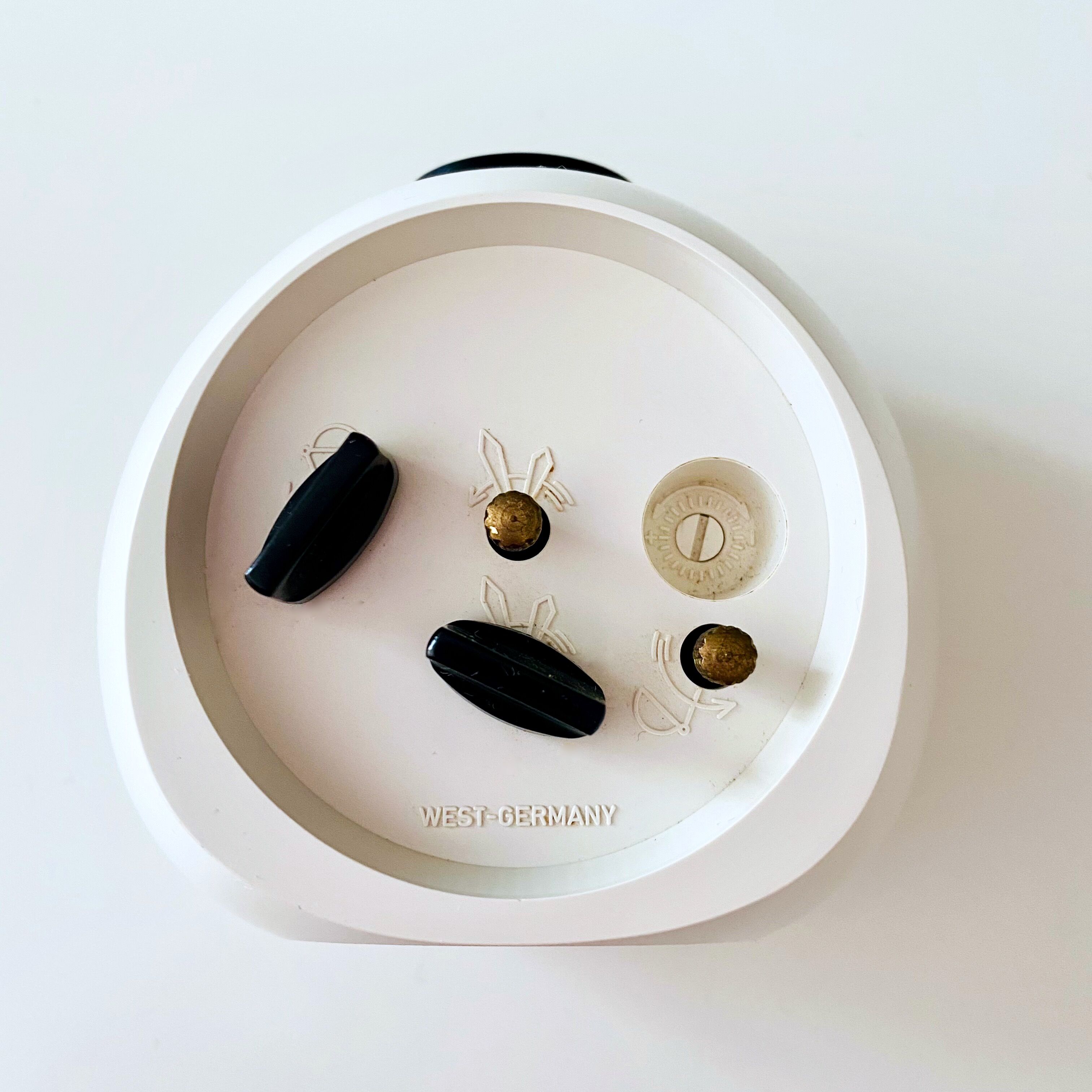 Blessing Alarm Clock, Space Age Table Clock, 70s