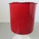 Enamelled tole paper basket, tulip foot 60 70