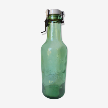 Ideal glass milk bottle with porcelain stopper 210693