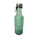 Ideal glass milk bottle with porcelain cap 210693