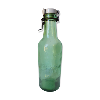 Ideal glass milk bottle with porcelain stopper 210693