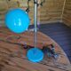 Lampe eyeball bleue vintage