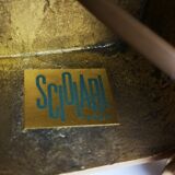 Sciolari golden brass lamp