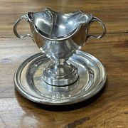 Saucière Christofle en métal argenté