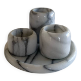 Marble candlesticks