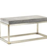 Metal bench 1970s