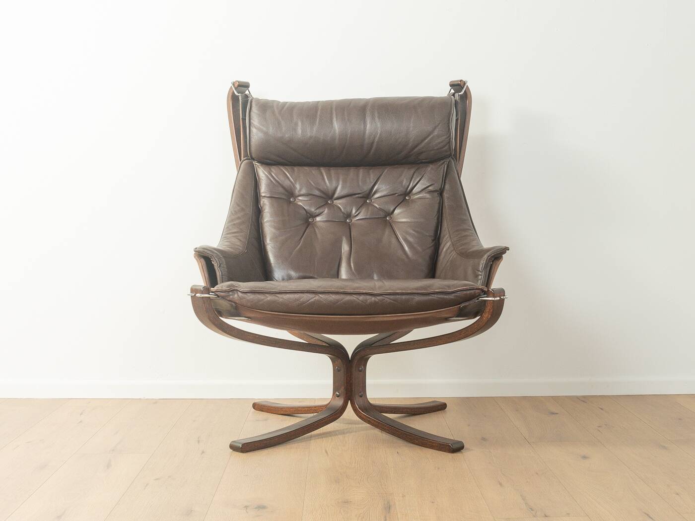 Falcon chair with footstool by Sigurd Ressell for Vatne Møbler
