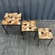 Mado jolain trio de tables basses