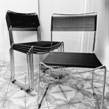Set of 5 spaghetti chairs by giandomenico belotti for alias vintage 1980