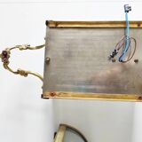 Paire d'appliques murales à deux lumières
