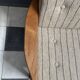 High back relax chair with hocker 1960s by Tarm Stole Denmark