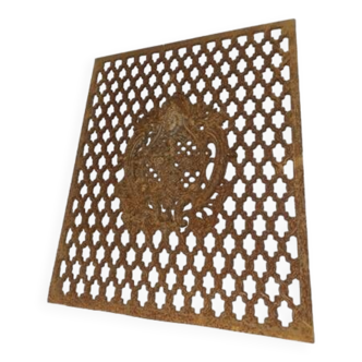 Cast iron door grille