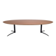Extra large oval dining or conference table by Artifort