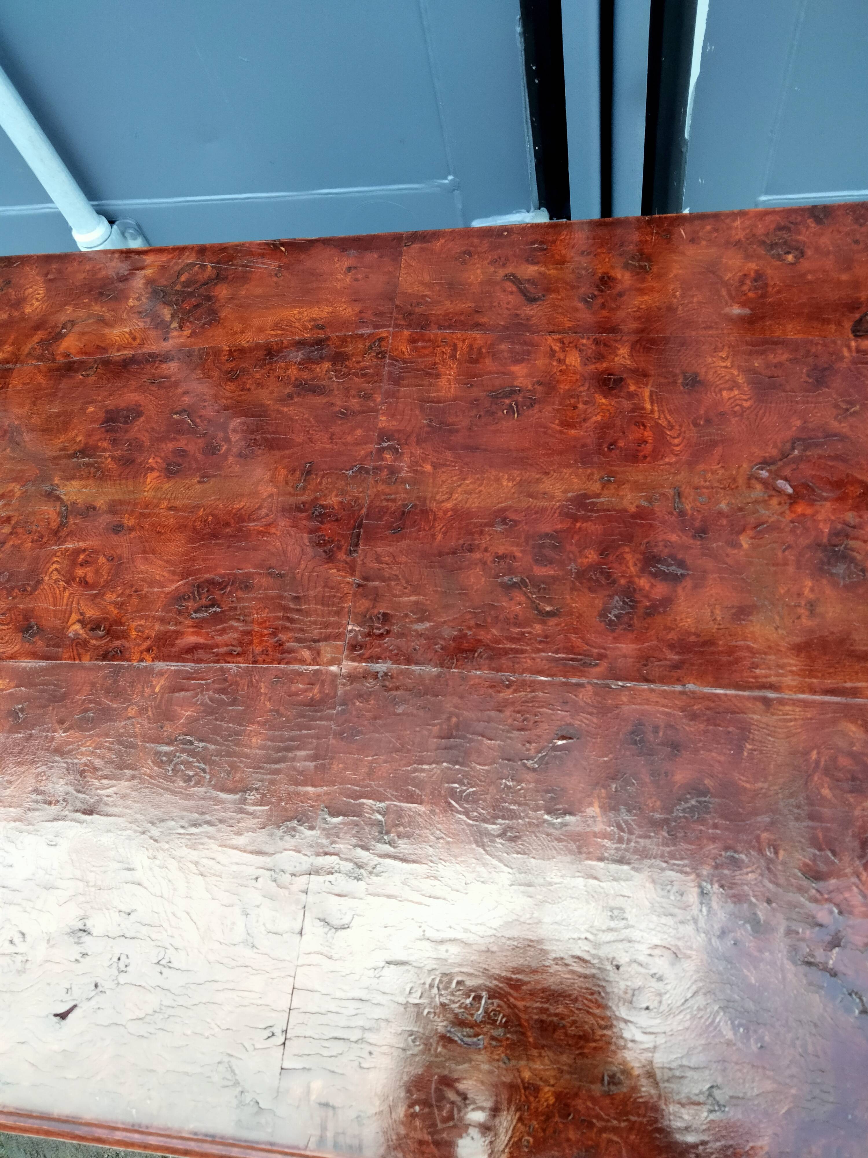 Table gueridon old decoration bronze empire