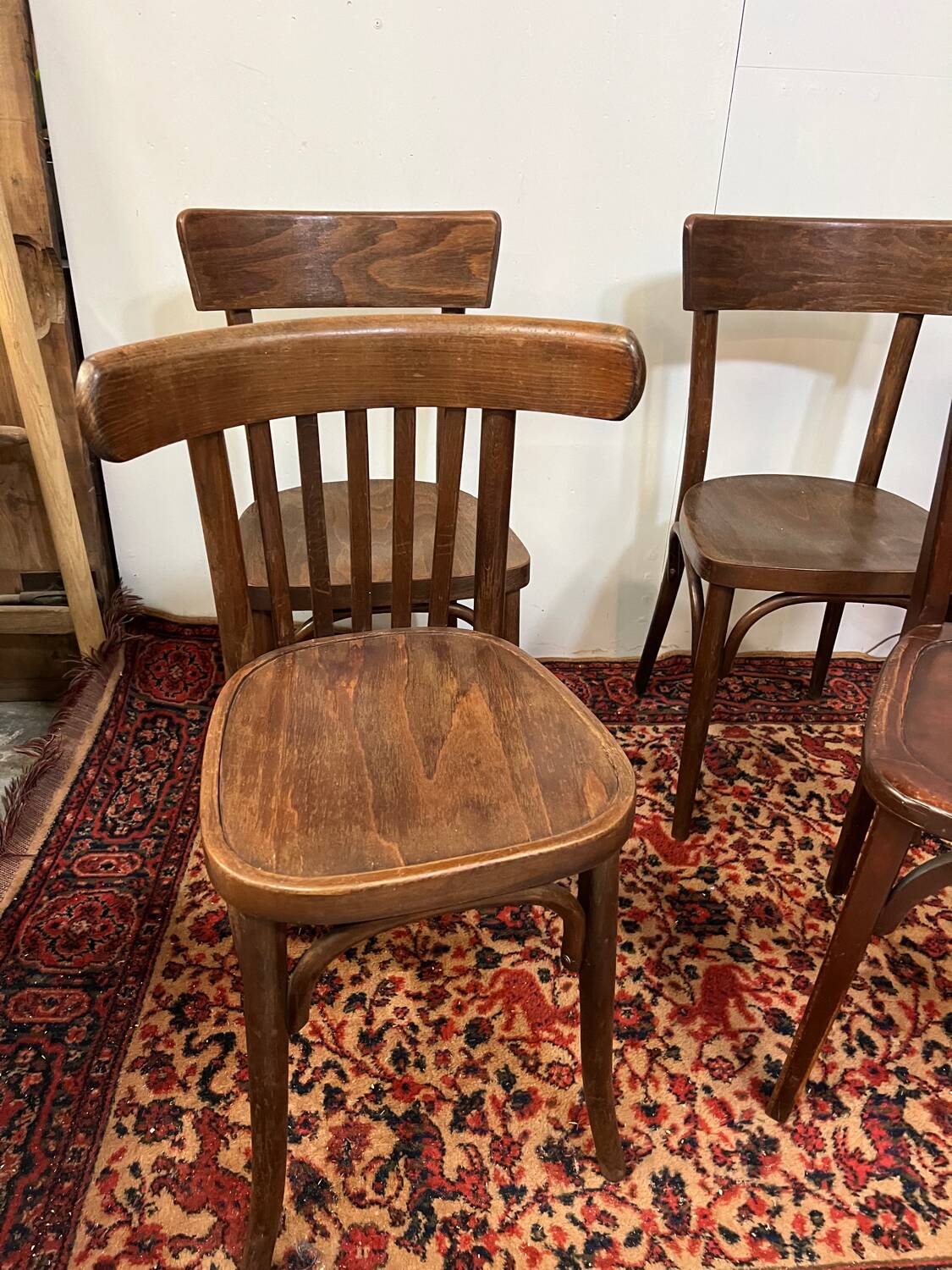 Old bistro chairs