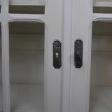 Parisian art deco glass display cabinet