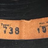 Swiss pendant lamp from the space age of the mid-century by Temde, 1960s