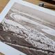 Aigues-Mortes, vintage, photo plate printed in 1935.