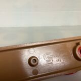 Old coat rack grosfillex red and beige