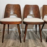 Dining chairs by Oswald Haerdtl