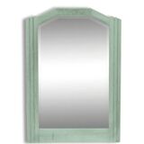 Large vintage solid wood mirror, retro, 40s