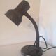 Vintage Brown Metal Desk Lamp Mid-Century Modern Flexible Table Light
