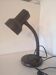 Vintage Brown Metal Desk Lamp Mid-Century Modern Flexible Table Light