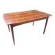 Danish rosewood extendable table