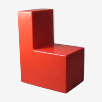 Chaise tetris Wavin design