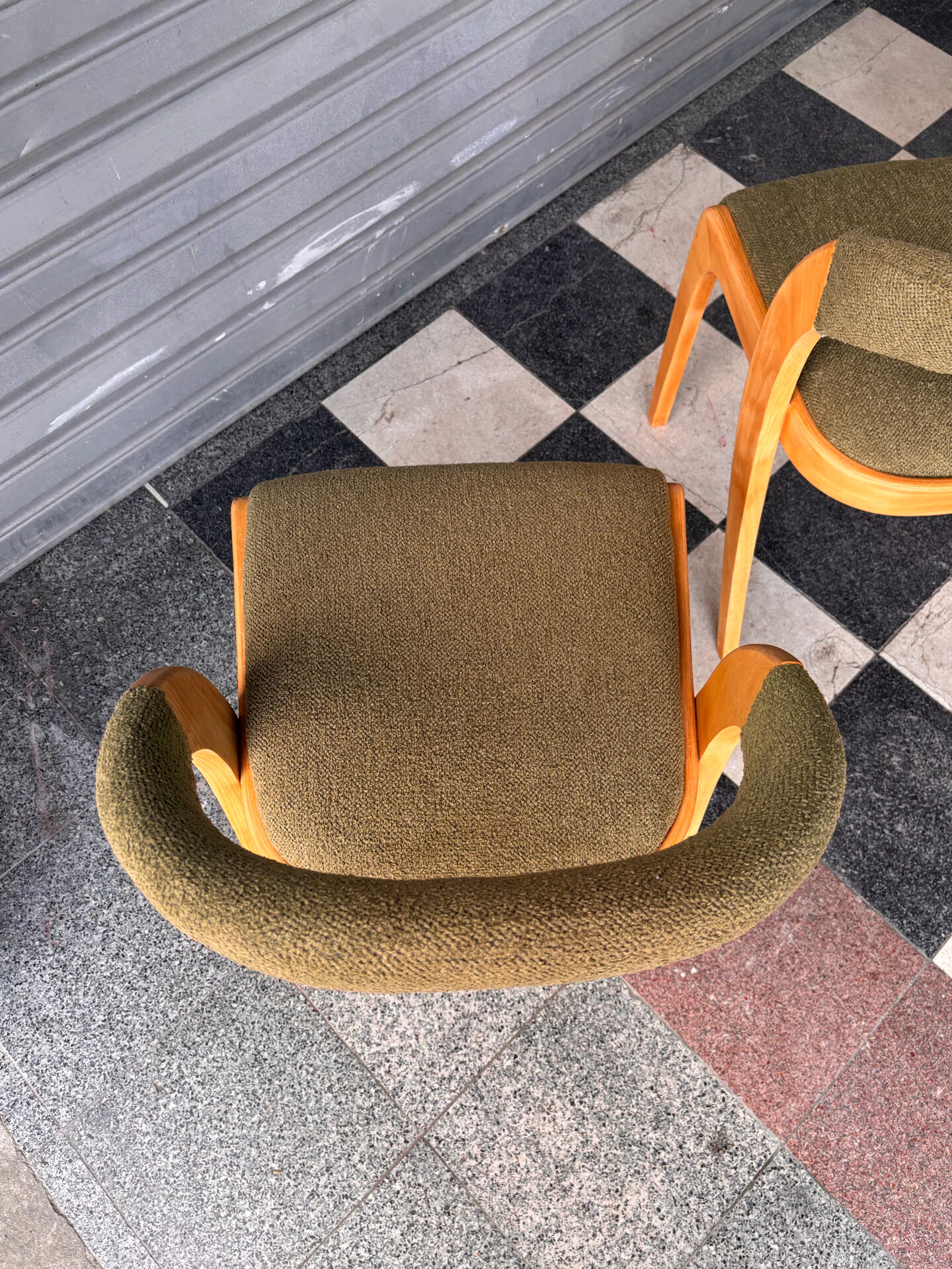 Set de 4 chaises gondoles Baumann