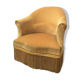 Velvet toad armchair