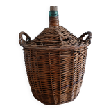 Dame Jeanne in her wicker and rattan clothing