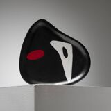 Ceramic with abstract decoration, Peter Orlando, 1960s