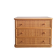 Commode en rotin vintage