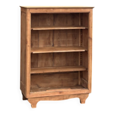 Ancient solid wood sideboard: bookshelf cabinet