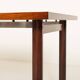 Italian extra long mid century rosewood table 1960s
